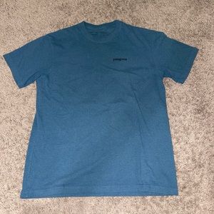 Aqua Blue Patagonia T-Shirt